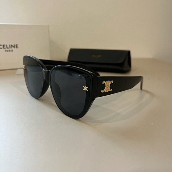 Celine Triomphe Women\'s Black Sunglasses